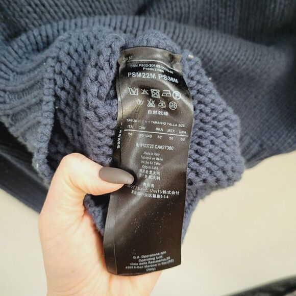 Giorgio Armani Chunky Men's Knit Sweater XXL 56 - Picture 11 of 16